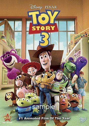 Toy Story 3 edible cake image topper  1/4 sheet  