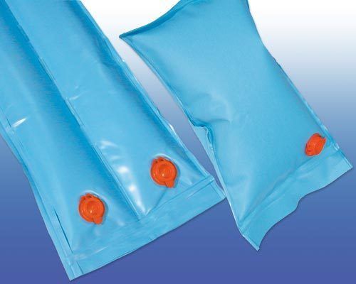 BLUE, SINGLE Chamber Swimming Pool Water Bag Tube 10 Pack  