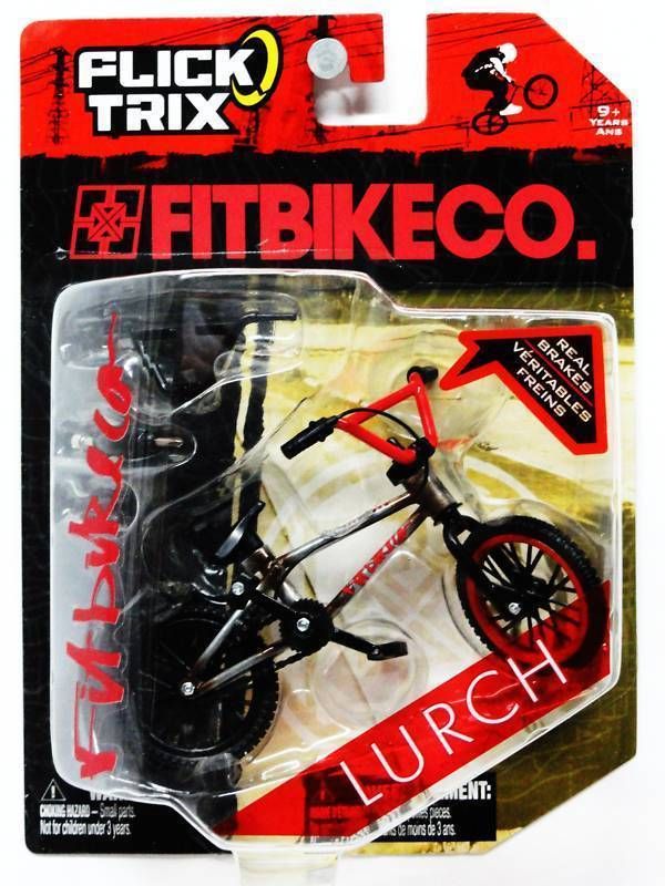 FITBIKECO. LURCH Flick Trix Finger Bike 2009 Black/Red  