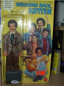 Gabe Kaplan signed Welcome Back Kotter doll PSA/DNA  