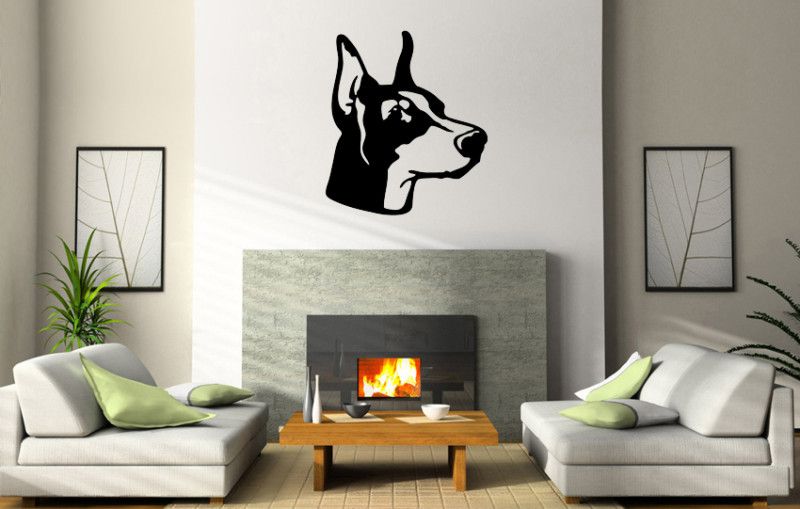 DOBERMAN PINSCHER DOG BREED WALL ART PICTURE D052  