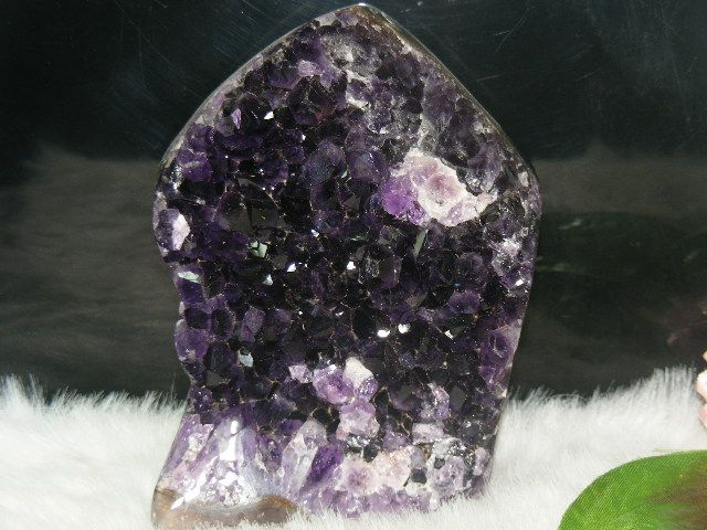 Huge Amethyst Geode Druze Cluster 5.7  