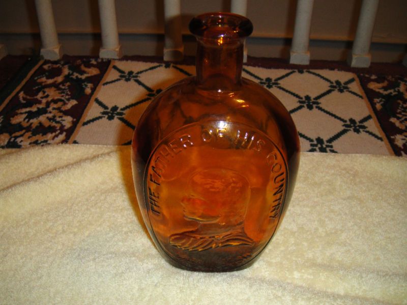 Nuline N.J. Washington The Father Of His Country Bottle  