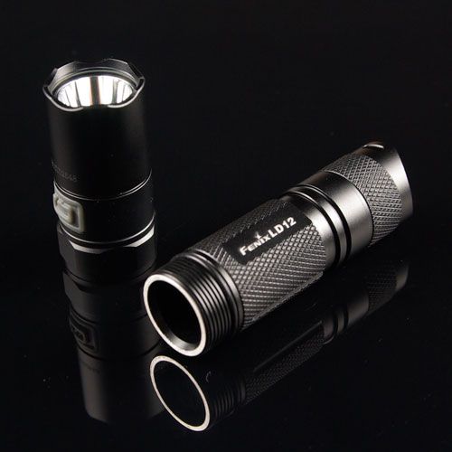 Fenix LD12 Cree XP G R5 AA LED Waterproof Outdoor Flashlight Hand 