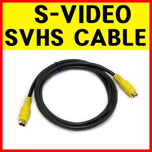 VIDEO SVHS CABLE 30FT/10M TV HDTV DVD VCR LCD CORD  