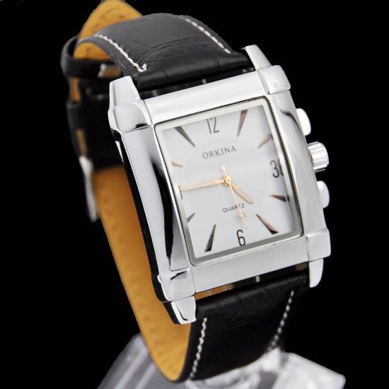   Men Lady Quartz Analog Stainless Steel Wrist Watch Luxury UK  