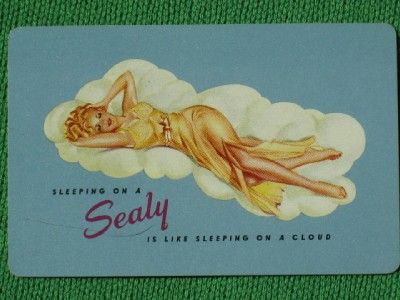 ALBERTO VARGAS VARGA GIRL PLAYING CARDS SEALY AD RARE   