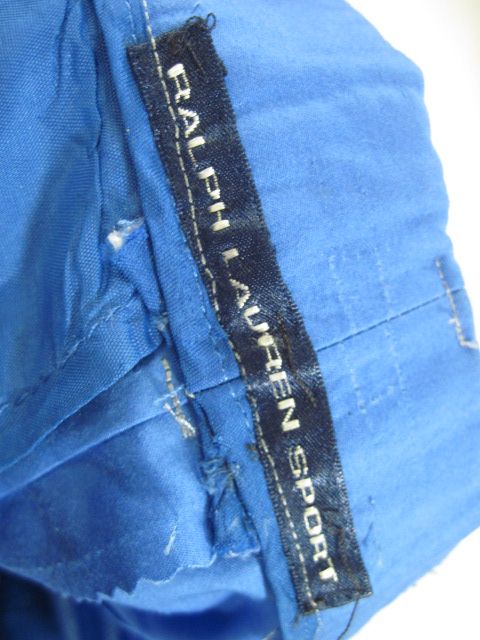 RALPH LAUREN SPORT Blue Cotton Pants Slacks Sz 6  