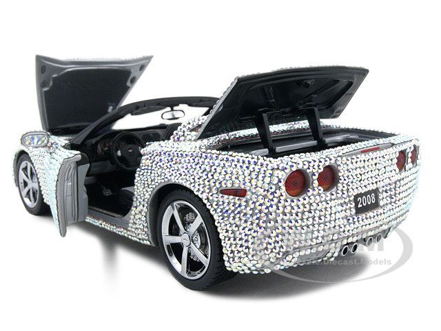 CHEVROLET CORVETTE C6 SWAROVSKI CRYSTALS 1/24 1of500  