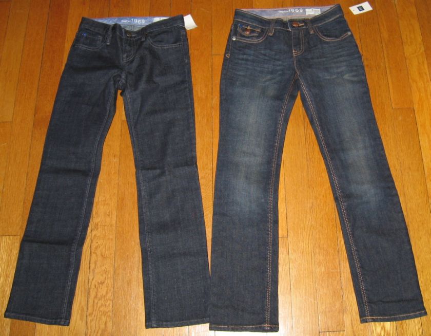 NWT Gap Kids 2010 Skinny Leg Jeans Pants Girls Various  