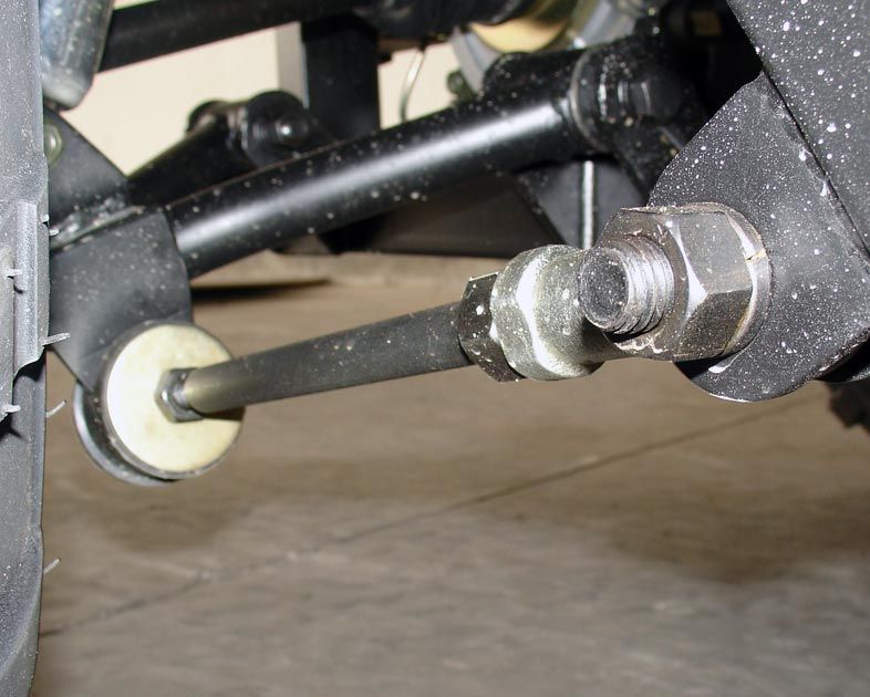 rear double swing arm