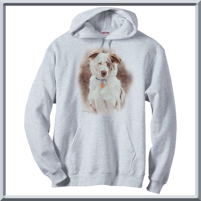 Killen Australian Shepherd Dog SWEATSHIRTS S 2X,3X,4X  