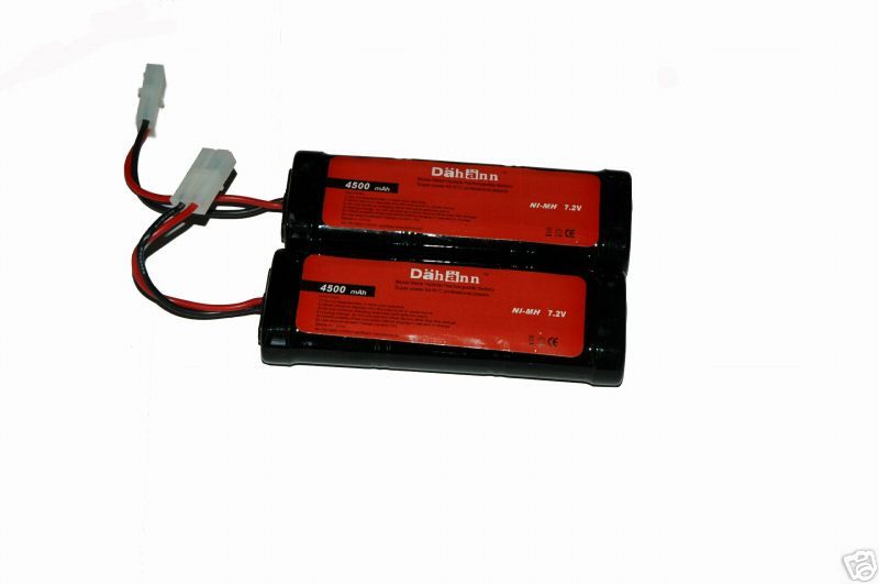 RC 7.2V 4500mAh NiMH Battery Packs High Current (10C)  