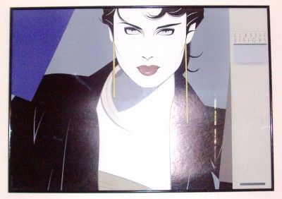 1982 PATRICK NAGEL MICHELLE MIRAGE EDITIONS LITHO  