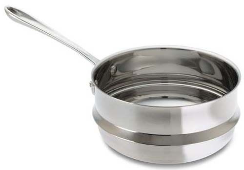 New. All Clad Stainless Steel Double Boiler Insert  