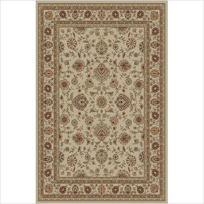 TayseRugs Elegance Cream Oriental Rug  