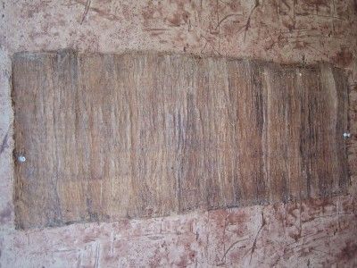 Rare Antique Huge Handmade Egyptian Papyrus_QUEEN ISIS_Painting 32x12 