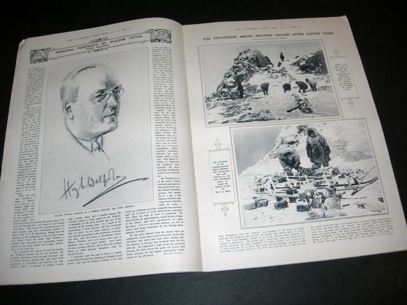 Illustrated London News   July 11, 1925 ANAGLYPHS  