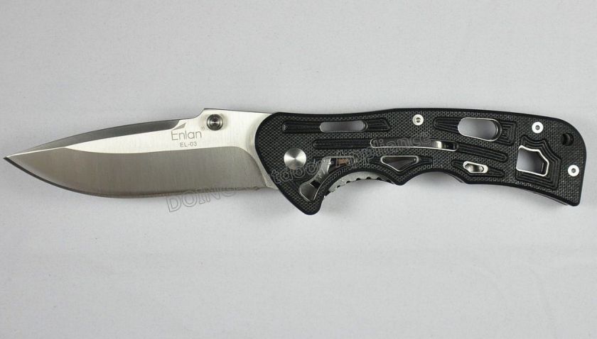 New Enlan Liner Lock Folding Knife EL 03A  