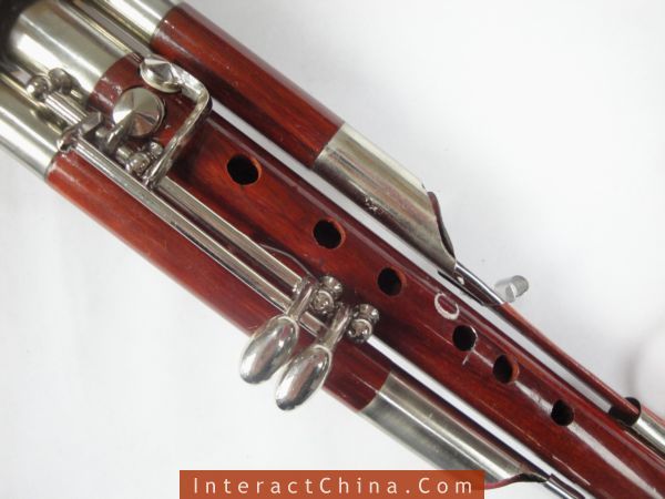 Rosewood 3 Octave Extend 13 Note Flute Hulusi +Case#114 721762361771 