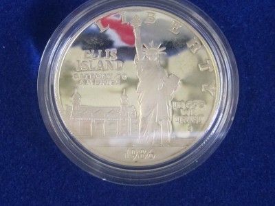 1986 S Silver Liberty Dollar and Liberty Half Dollar Commemorative 