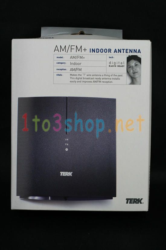 Q23 TERK Indoor AM FM Digital Radio Receiver Antenna  