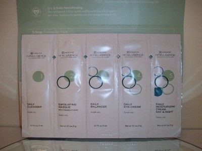 Arbonne Intelligence Travel Pack Set Kit Samples 15pc  