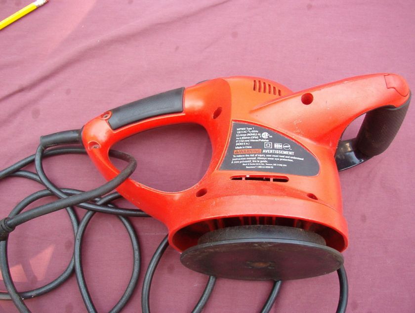 Black and Decker WP900 6 Waxer Polisher  