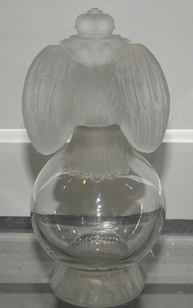   Romanov Double Eagle Crystal Perfume Bottle Chevalier Garde NR  