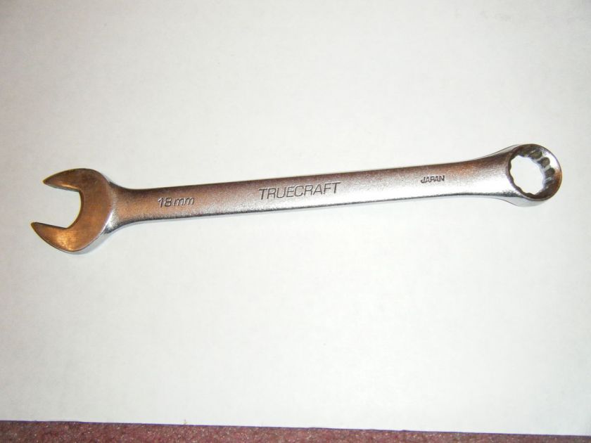 18 mm TRUECRAFT open closed end wrench (12pt)  