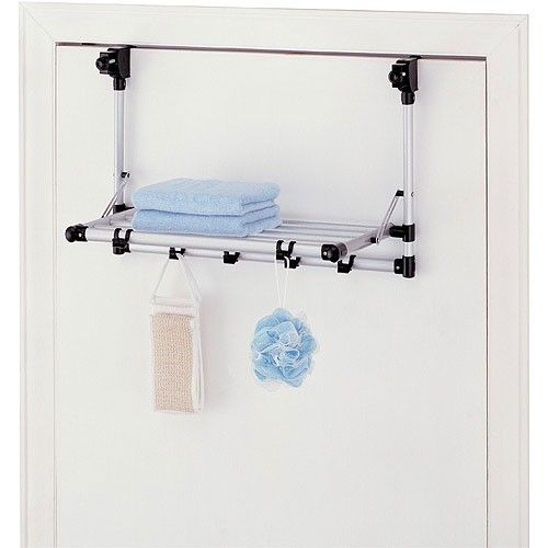 Neu Home Over the Door/Wall Shelf with Hooks  