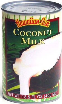 HAWAIIAN SUN COCONUT MILK ~ 9 / 13.5 FL OZ CANS  