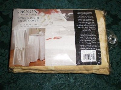   DINING ROOM CHAIR COVERS, FITS MOST ARMLESS CHAIRS UP TO 42 TALL