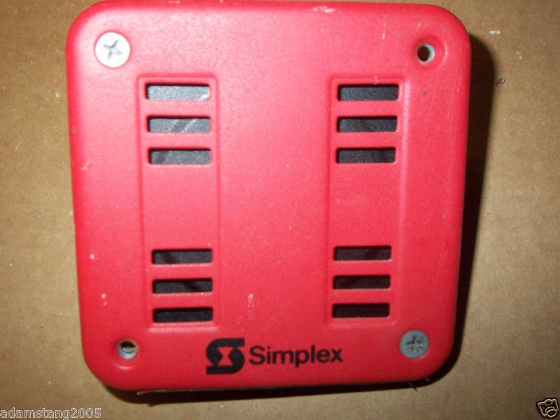 SIMPLEX 2901 9838 FIRE ALARM SPEAKER  