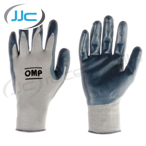 OMP Tech Mid Mechanics Gloves Race Rally Oval Pit XXL  