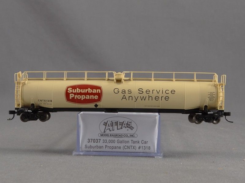   ATLAS 37037 33,000 GALLON TANK CAR SUBURBAN PROPANE CNTX #1318