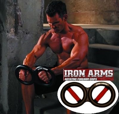   Hand Grip and Rotate Arm Forearem Wrist Resistance Workout Exercise