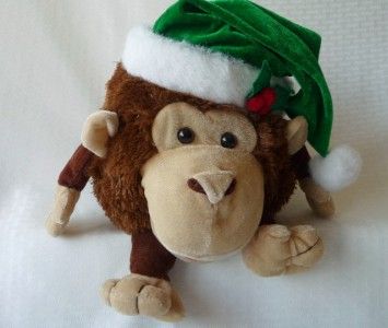 Plush Music Hand Puppet Jo Ann Stores Singing Monkey  