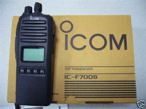 ICOM IC F70DS 01, NEW IN BOX, VHF Transceiver, Full P25, F70  