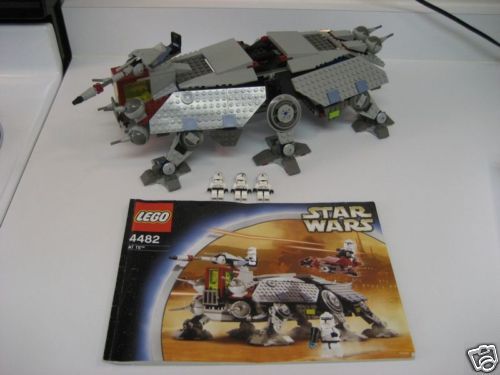 4482 Lego Star Wars AT TE Republic Walker 100% Complete  