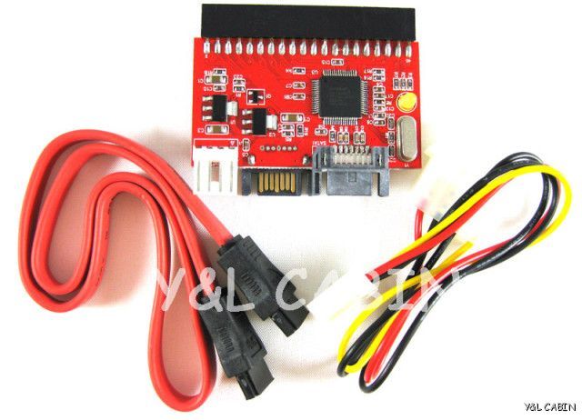 Bidirectional SATA to IDE 3.5 or IDE to SATA Adapter  