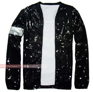 Michael Jackson,Billie Jean Jacket, MJ, SEQUIN ！  