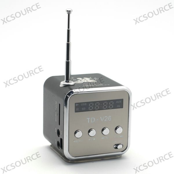Micro SD TF USB Mini Speaker Music Player Portable FM Radio Stereo PC 