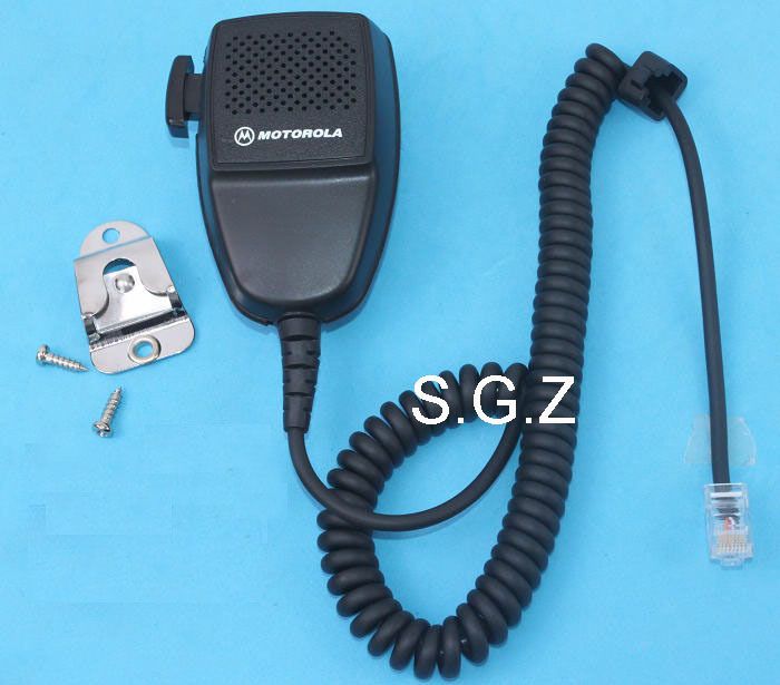 Handheld Hand Shoulder Mic Speaker For Motorola Mobile Radio Maxtrac 