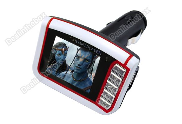 LCD Car  MP4 Player Wireless FM Transmitter SD/MMC Remote 