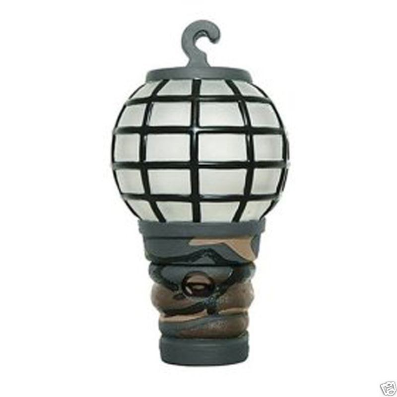 Camouflage Army Night Light Nightlight Boys Room New  