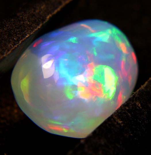 21 cts. HARLEQUIN SPARKLE OPAL GEMSTONE  VIDEO 10950  