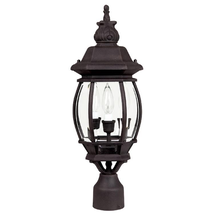 Capital Lighting 3 Light Outdoor Post Fixture 9865RU  