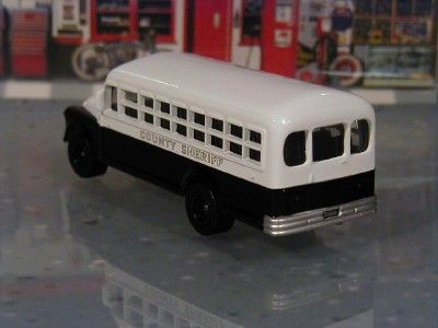 56 Chevy Truck County Sheriff Bus Limited Edition 1/64 Scale  