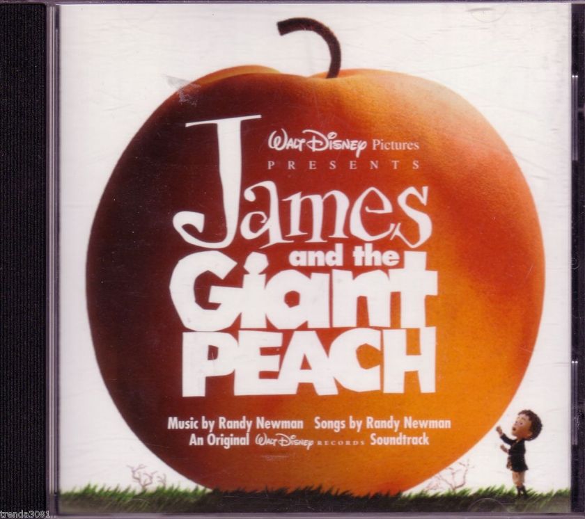 Walt Disney James and the Giant Peach Original Soundtrack Randy Newman 